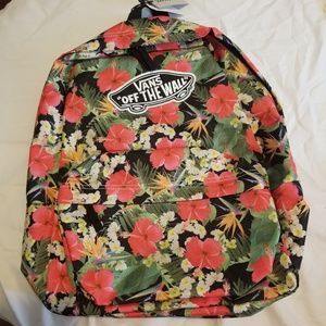 Van's Floral Book Bag